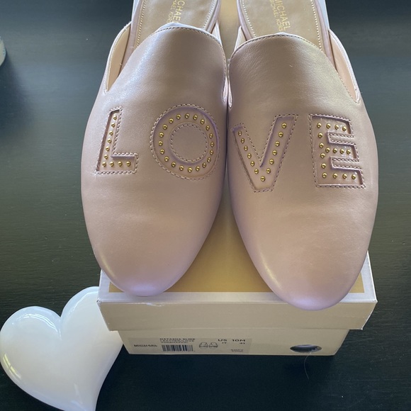 MICHAEL KORS LOVE 💕 LOAFER/SLIDE SIZE 10 - Picture 3 of 7